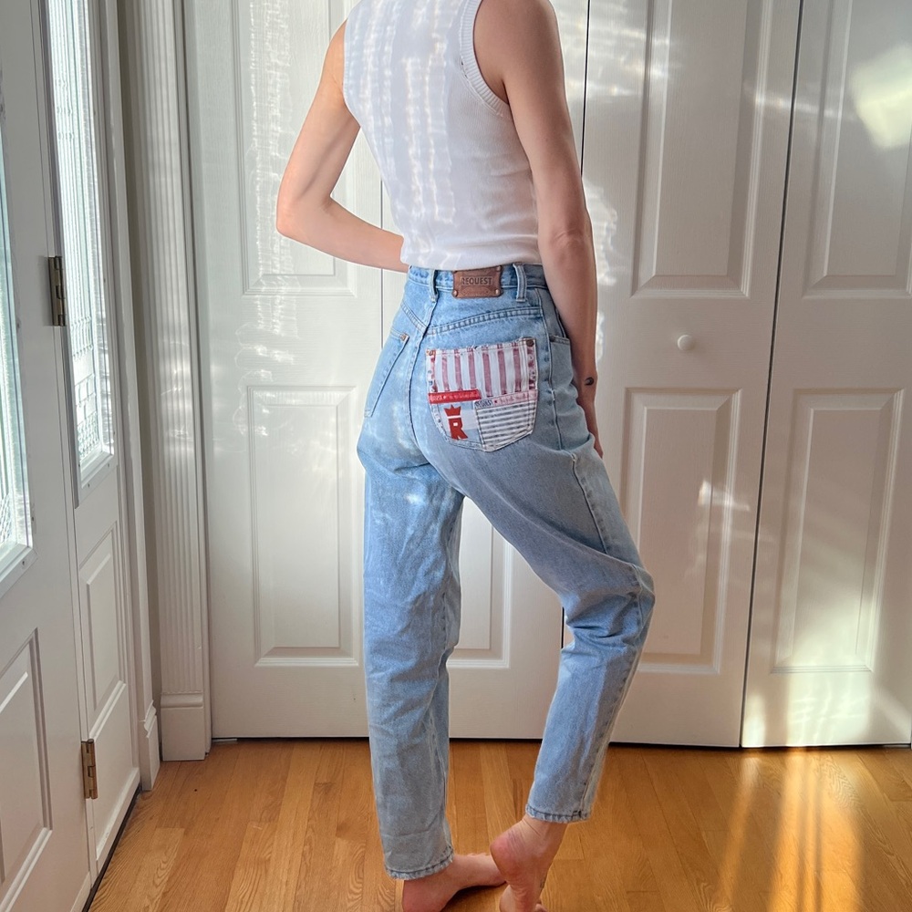 1980/1990’s Request Denim Highwaisted Tapered Leg
